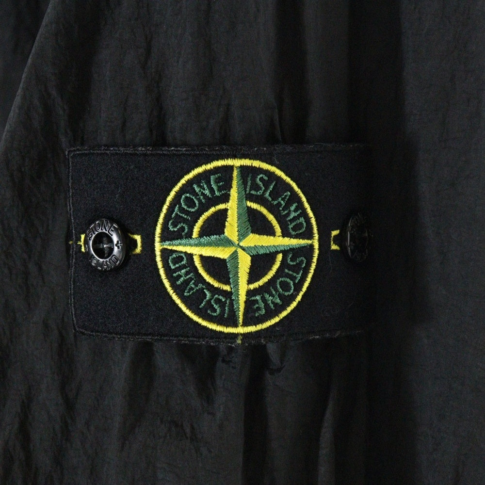 STONE ISLAND(ストーンアイランド) BOMBER NYLON METAL ナイロンメタル ボンバージャケットブラック K1S154100019