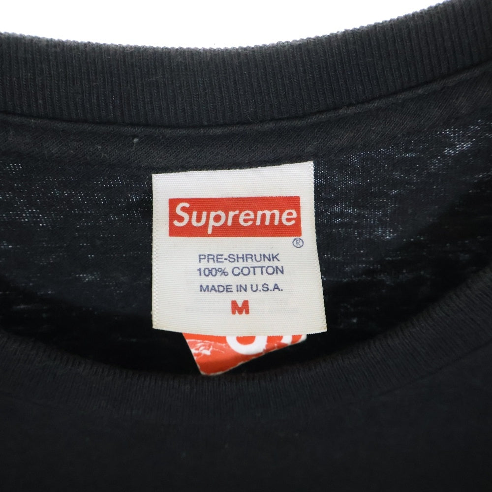 SUPREME(シュプリーム) 23SS Hardies Dog Tee ハーディーズドッグ 半袖Tシャツ カットソー ブラック
