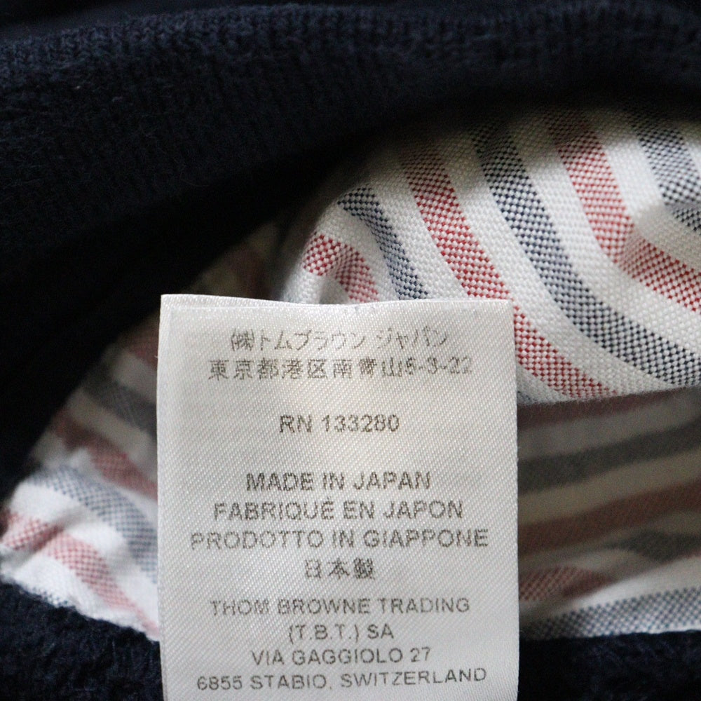 THOM BROWNE(トムブラウン) 4BAR Sweatpants スウェットパンツ ネイビー MJQ008H-00535-461