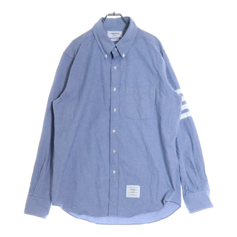 THOM BROWNE(トムブラウン) 4 Bar' STRAIGHT FIT SHIRT コットン ボタンシャツ MWL272A05245 480