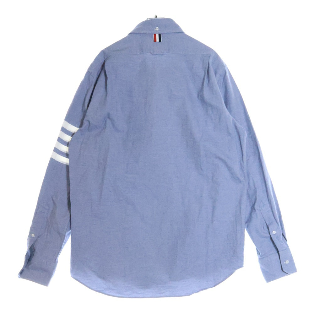 THOM BROWNE(トムブラウン) 4 Bar' STRAIGHT FIT SHIRT コットン ボタンシャツ MWL272A05245 480