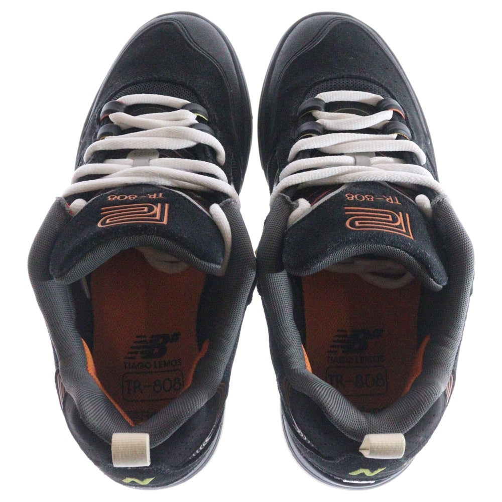 New Balance(ニューバランス) ×Roland Numeric Tiago Lemos 808 Black/White NM808ROB ×ローランド ヌメリック ティアゴレモス ローカットスニーカー ブラック/ホワイト US10/28.0cm