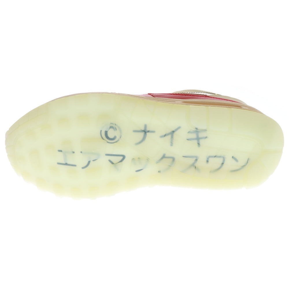NIKE(ナイキ) WMNS AIR MAX 1 87 PRM Soft Vinyl FN7683-133 ウィメンズ エアマックス ローカットスニーカー ソフトビニール ホワイト/レッド US10.5/27.5cm
