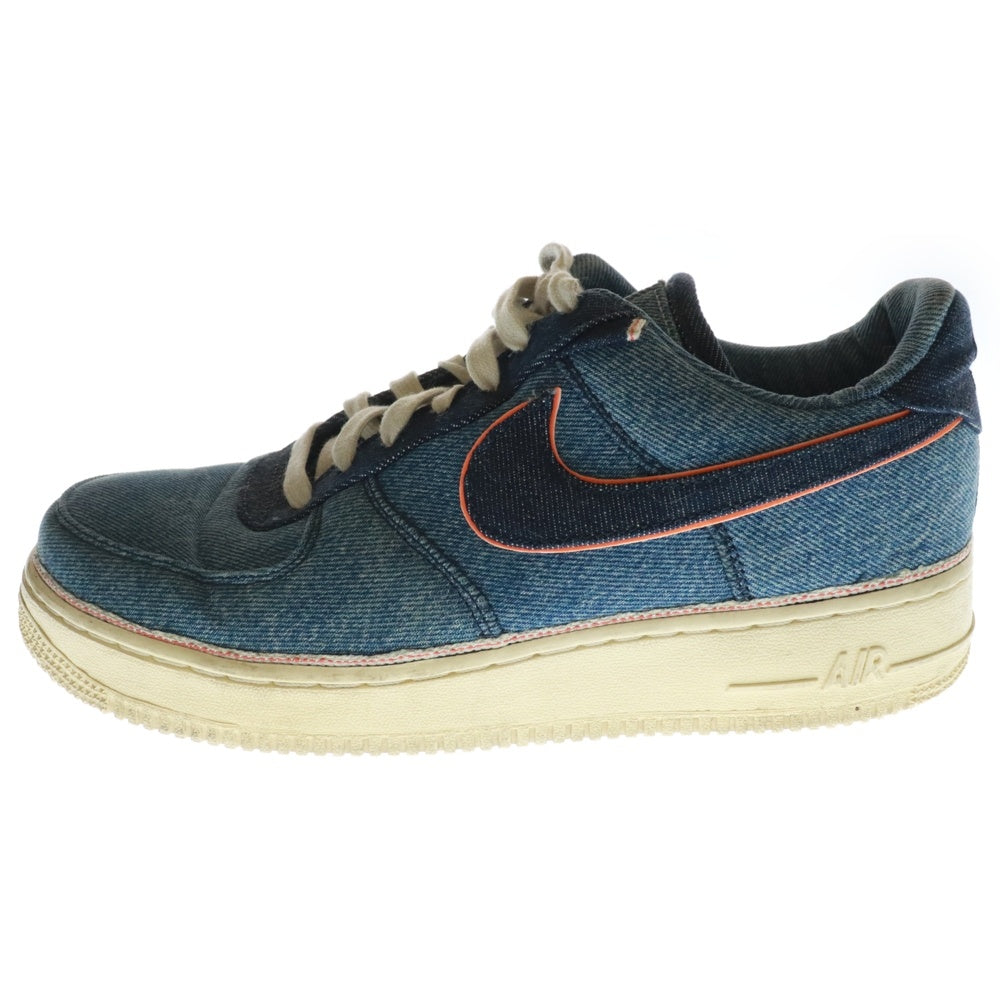 NIKE(ナイキ) × 3×1 AIR FORCE 1 LOW Denim Pack Indigo 905345-403 × スリー・バイ・ワン エアフォース1 ローカットスニーカー インディゴブルー US9.5/27.5cm