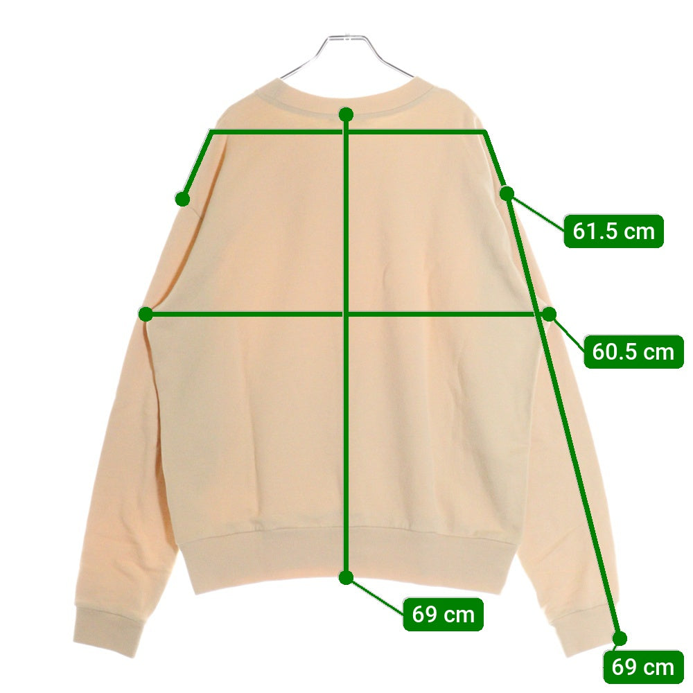 MARNI(マルニ) フロントロゴプリント クルーネック 長袖スウェット FUMU0074P9 USCU87 ベージュ