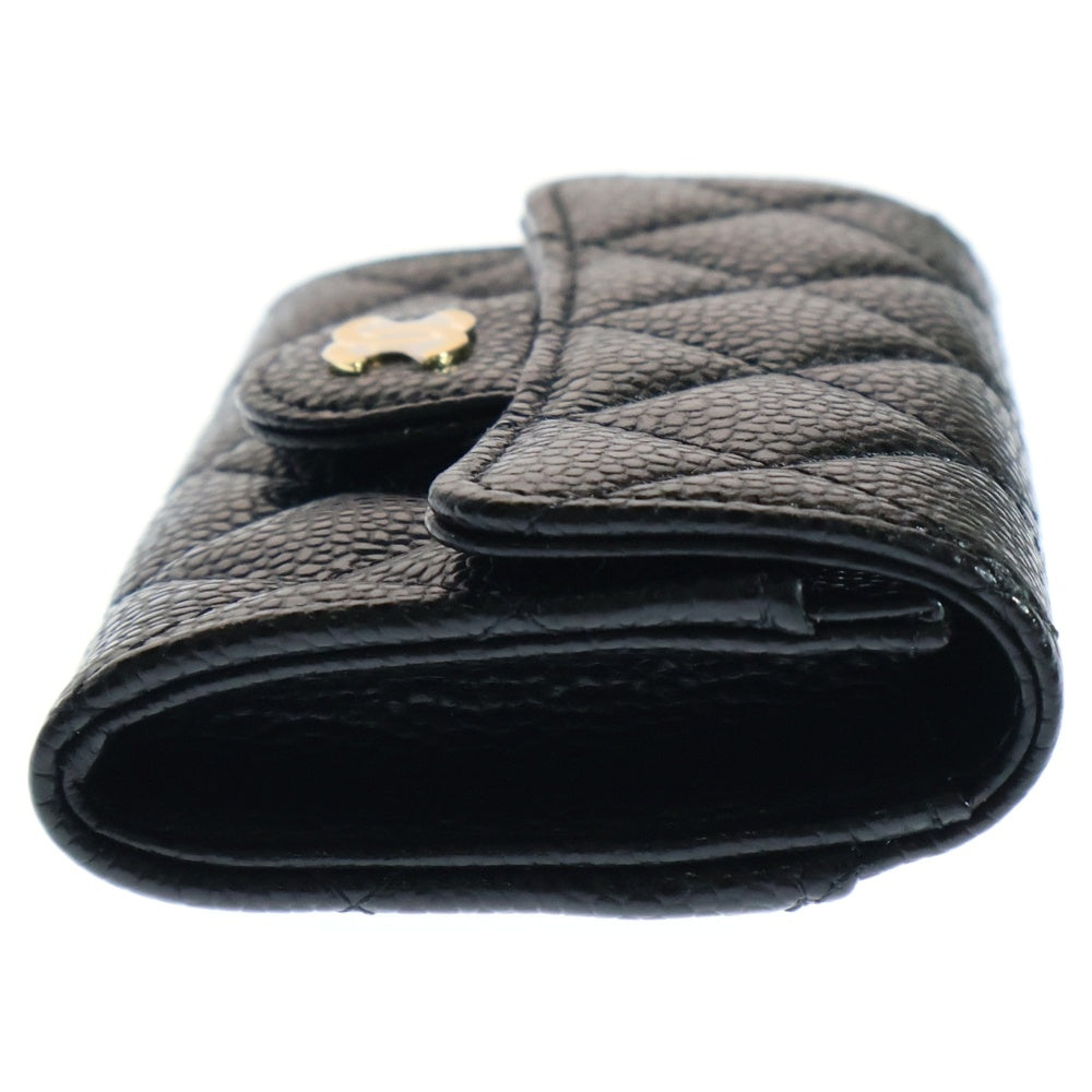 CHANEL(シャネル) ココマーク クラシックフラップカードケース AP0214 ブラック
