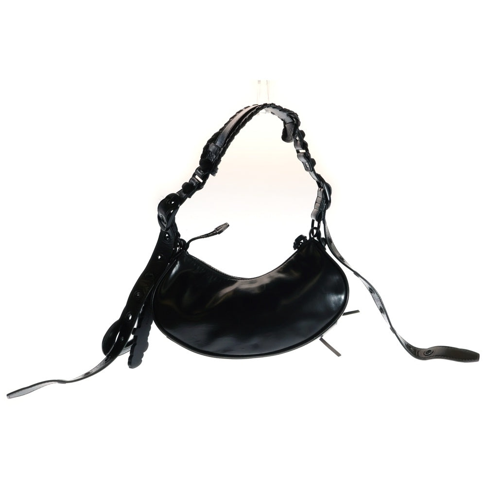 BALENCIAGA(バレンシアガ) Le Cagole ルカゴール ショルダーバッグ パテントレザー 671309 ブラック