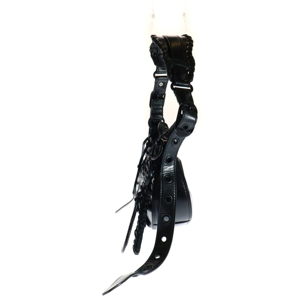 BALENCIAGA(バレンシアガ) Le Cagole ルカゴール ショルダーバッグ パテントレザー 671309 ブラック