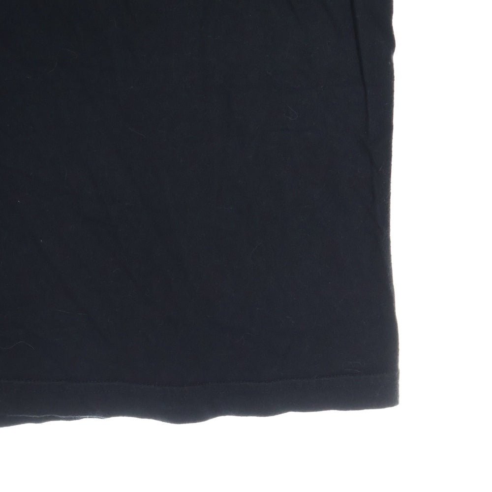 CHROME HEARTS(クロムハーツ) CH T-SHRT 1 ネックロゴプリント クルーネック半袖Tシャツ カットソー ブラック