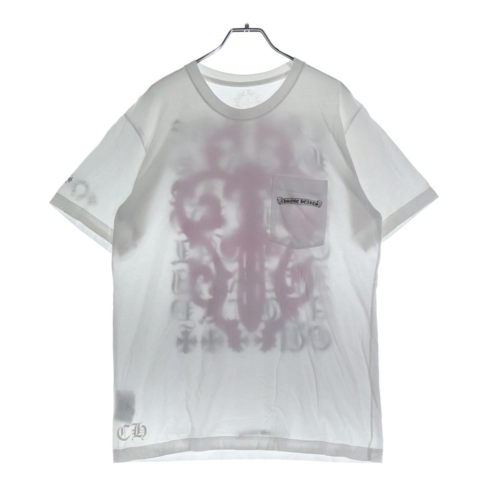 CHROME HEARTS(クロムハーツ) CH T-SHRT 1 ヴァインダガープリント 半袖Tシャツ カットソー ホワイト