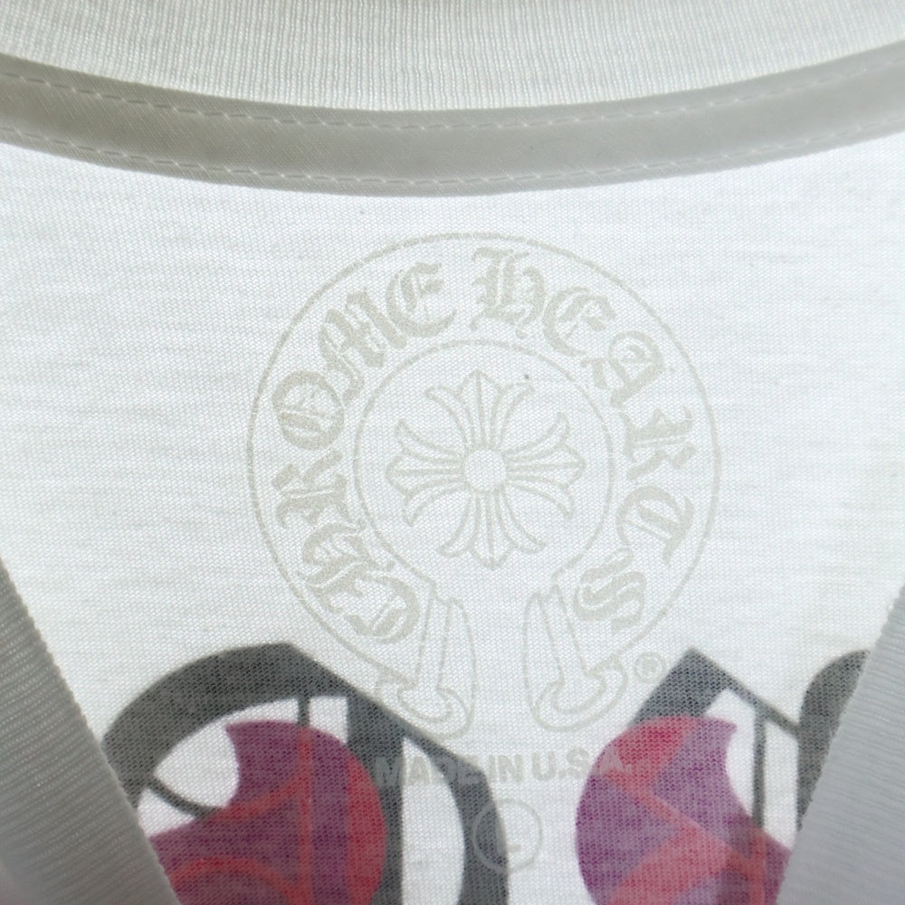 CHROME HEARTS(クロムハーツ) CH T-SHRT 1 ヴァインダガープリント 半袖Tシャツ カットソー ホワイト
