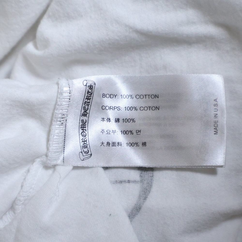 CHROME HEARTS(クロムハーツ) CH T-SHRT 1 ヴァインダガープリント 半袖Tシャツ カットソー ホワイト