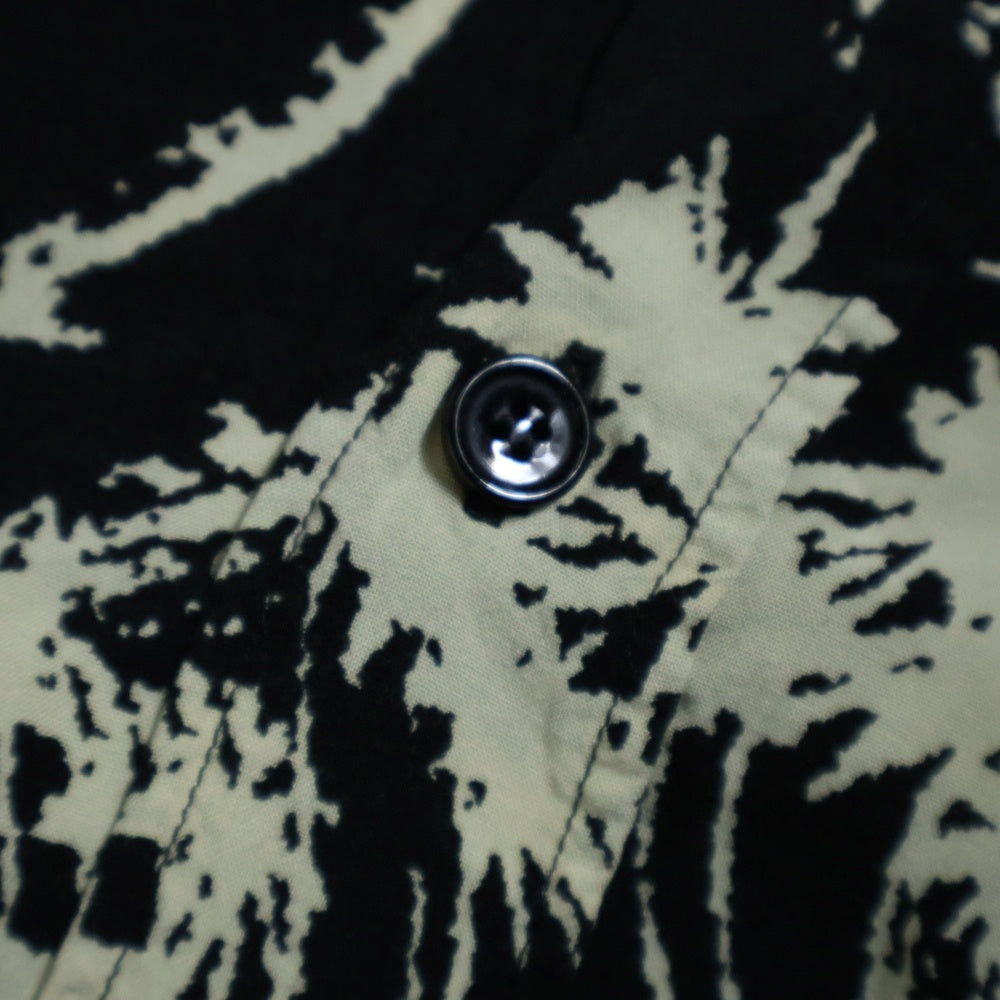 CELINE(セリーヌ) 23SS パームタイガープリントビスコース長袖シャツ 2C813275U イエロー/ブラック