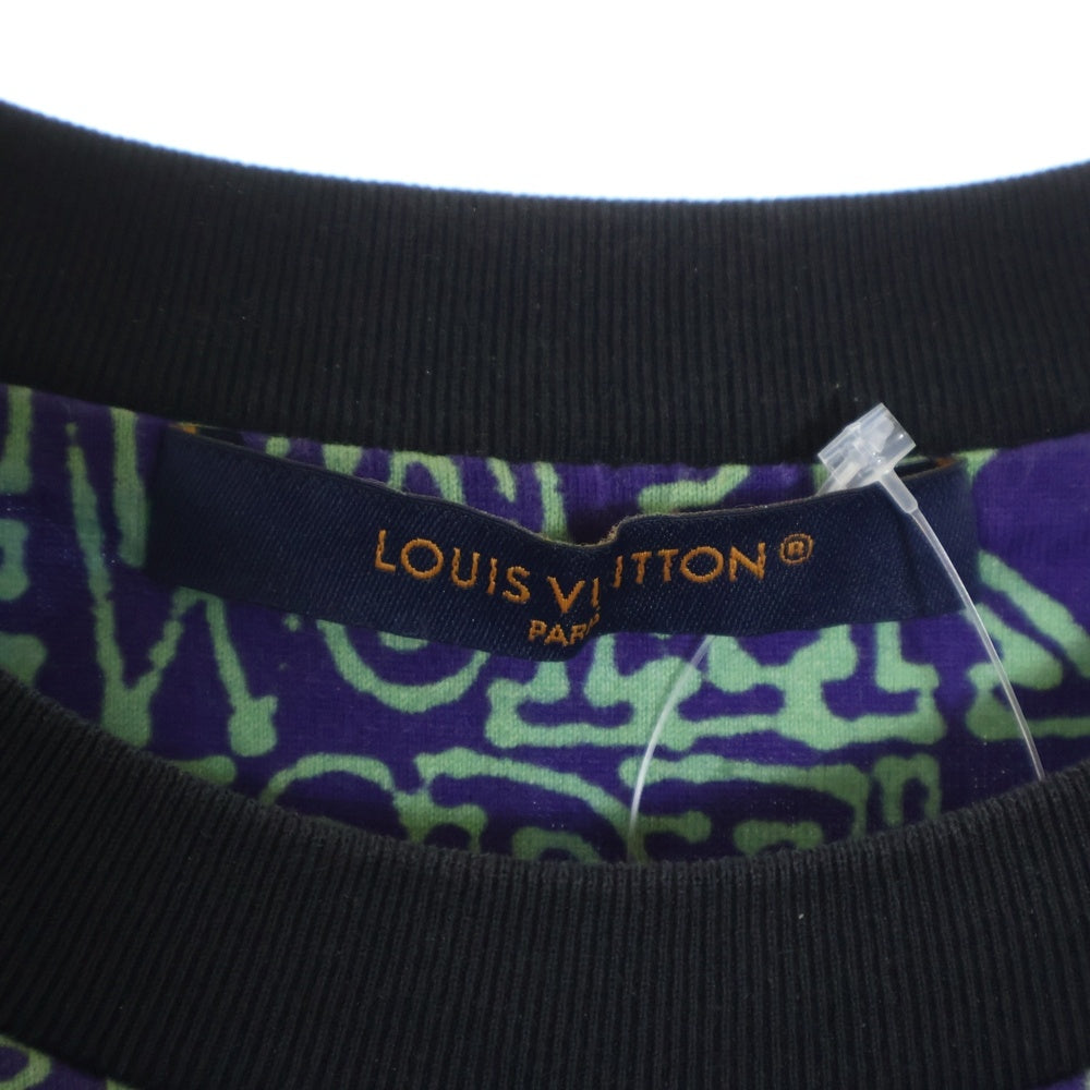 LOUIS VUITTON(ルイヴィトン) 24SS LVファンジンモチーフ総柄 半袖Tシャツ RM241M