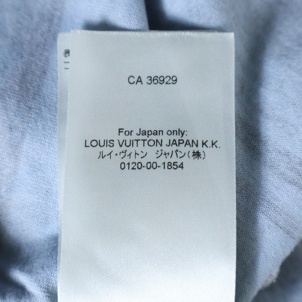 LOUIS VUITTON(ルイヴィトン) 24SS LVファンジンモチーフ総柄 半袖Tシャツ RM241M