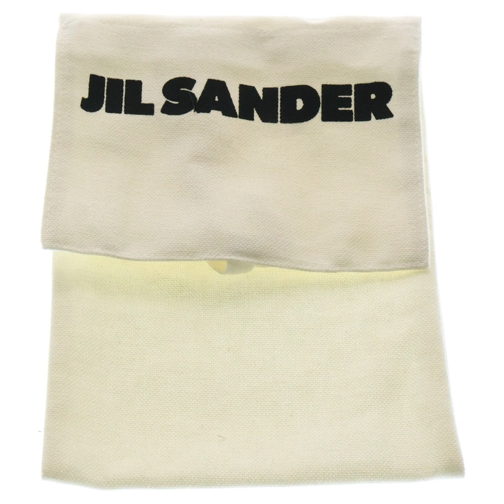JIL SANDER(ジルサンダー) ハート型 コインケース ポーチ バッグチャーム ブラック J08VL0005