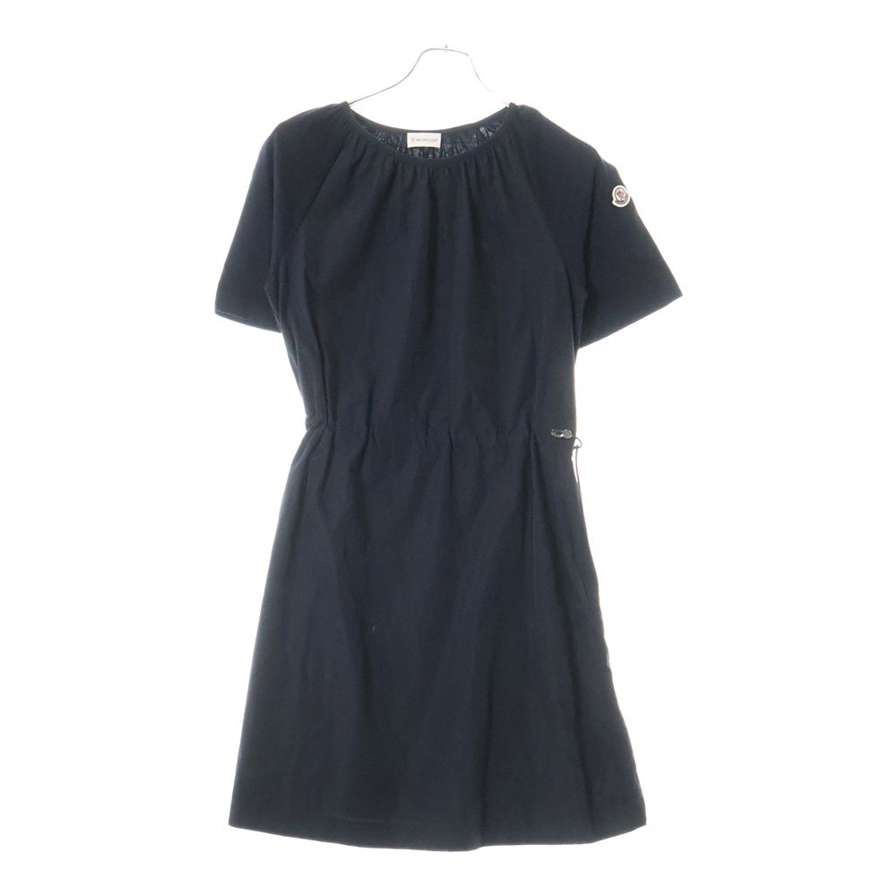 MONCLER(モンクレール) ABITO ドローストリング 半袖カットソーワンピース G20938I00007 レディース ブラック