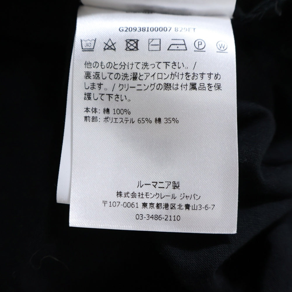 MONCLER(モンクレール) ABITO ドローストリング 半袖カットソーワンピース G20938I00007 レディース ブラック