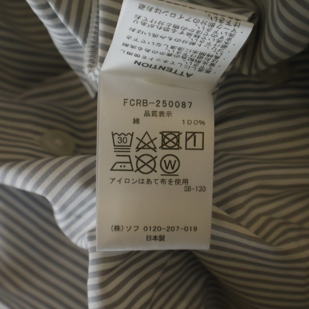 SOPH.(ソフネット) BIG LOGO バギーシャツ ストライプ バギーシャツ