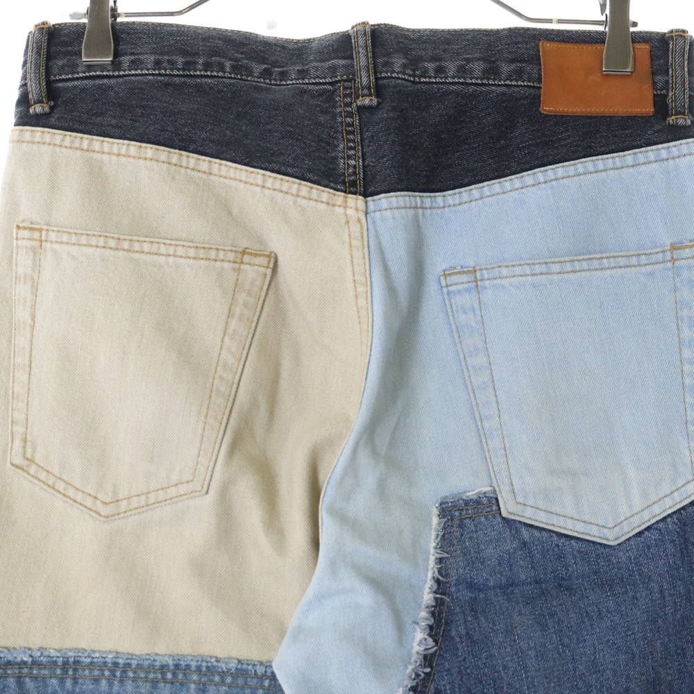 KHOKI(コッキ) 23SS Multi Denim Pants 再構築マルチデニムパンツ マルチ 23SS-P-05