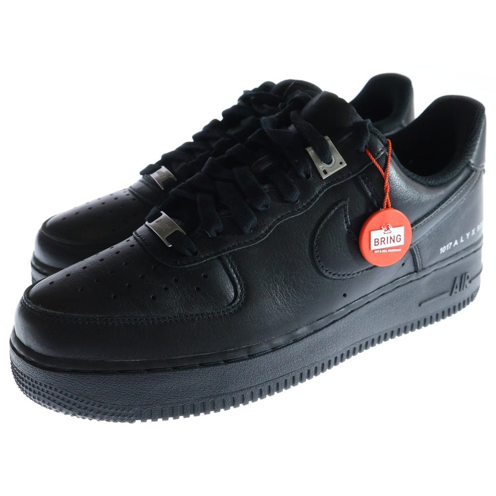 NIKE(ナイキ) × 1017 ALYX 9SM AIR FORCE 1 LOW BLACK FJ4908-001 ×アリクス エアフォース1ローカットスニーカー US9/27.0cm