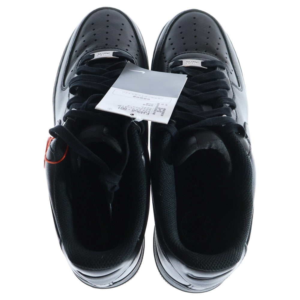 NIKE(ナイキ) × 1017 ALYX 9SM AIR FORCE 1 LOW BLACK FJ4908-001 ×アリクス エアフォース1ローカットスニーカー US9/27.0cm