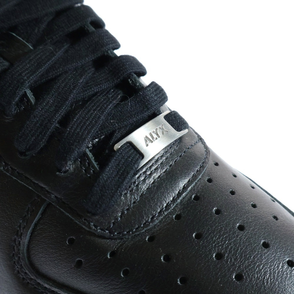 NIKE(ナイキ) × 1017 ALYX 9SM AIR FORCE 1 LOW BLACK FJ4908-001 ×アリクス エアフォース1ローカットスニーカー US9/27.0cm