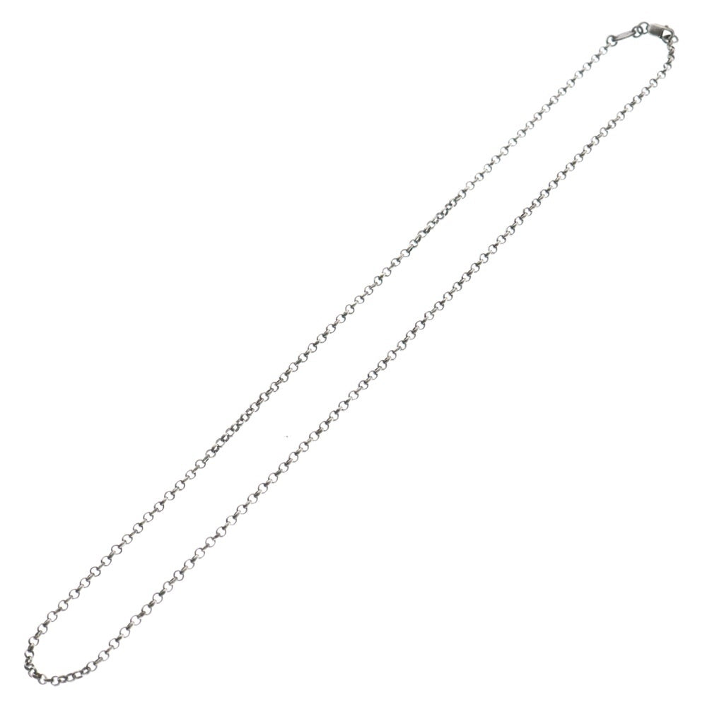 CHROME HEARTS(クロムハーツ) NECKCHAIN R18 ロールチェーンネックレス 18inch シルバー BCA083