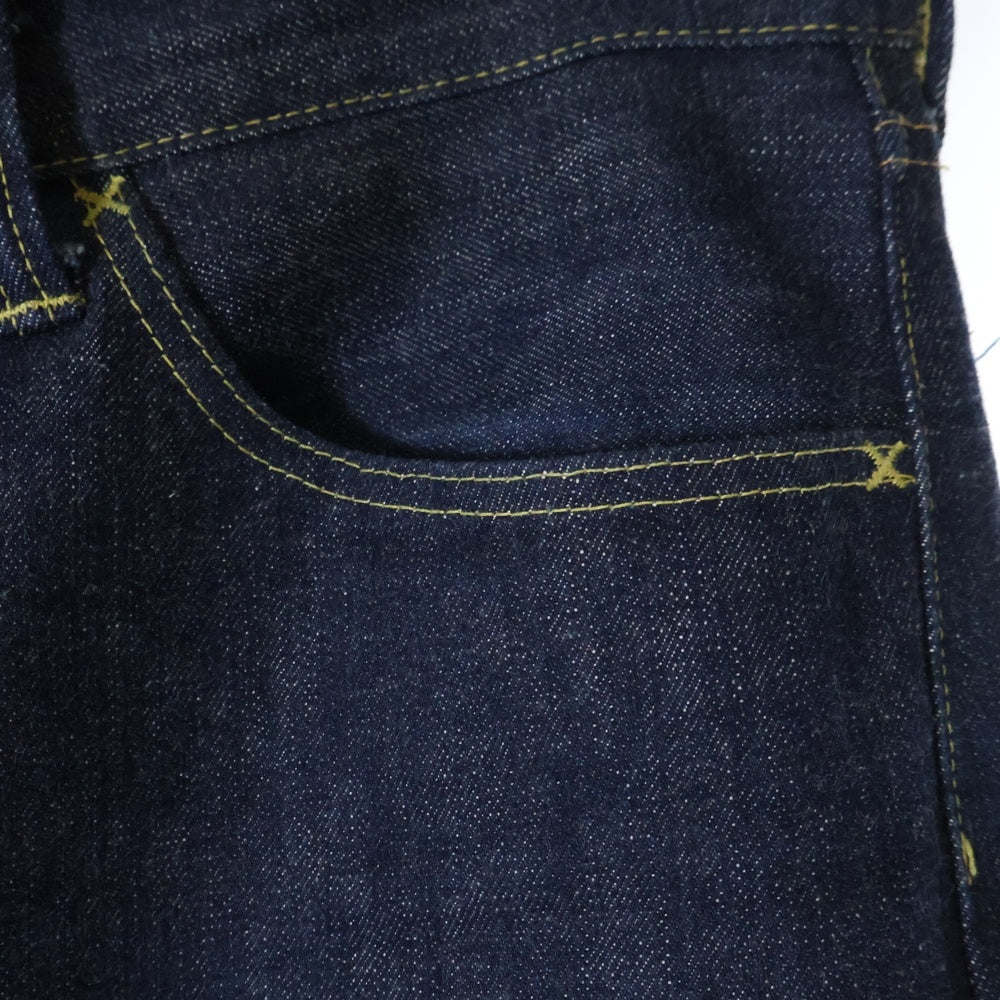 TENDERLOIN(テンダーロイン) T-RIDERS E DENIM PANTS ボタンフライ シンチバック デニムパンツ インディゴ