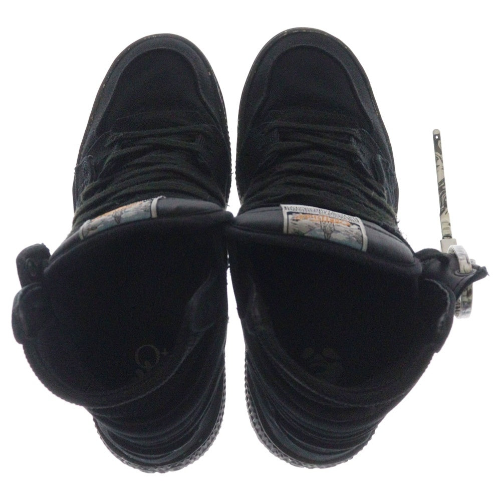 OFF-WHITE(オフホワイト) Off-Court 3.0 Canvas OMIA065F21FAB0011010 キャンバス レースアップ ミッドカットスニーカー ブラック