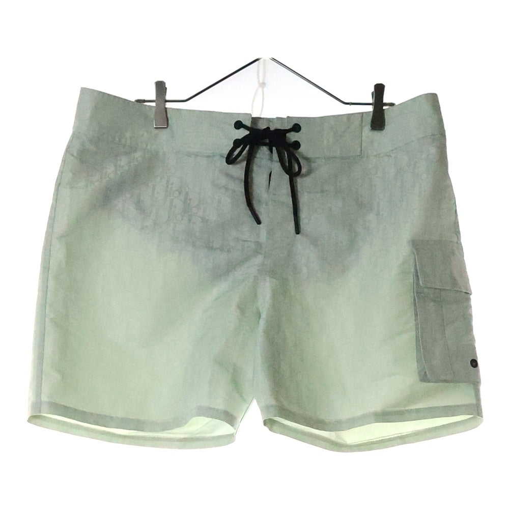 DIOR(ディオール) Oblique Swim Shorts オブリーク総柄 スイムショーツ ハーフパンツ ライトグレー 293B103CB051