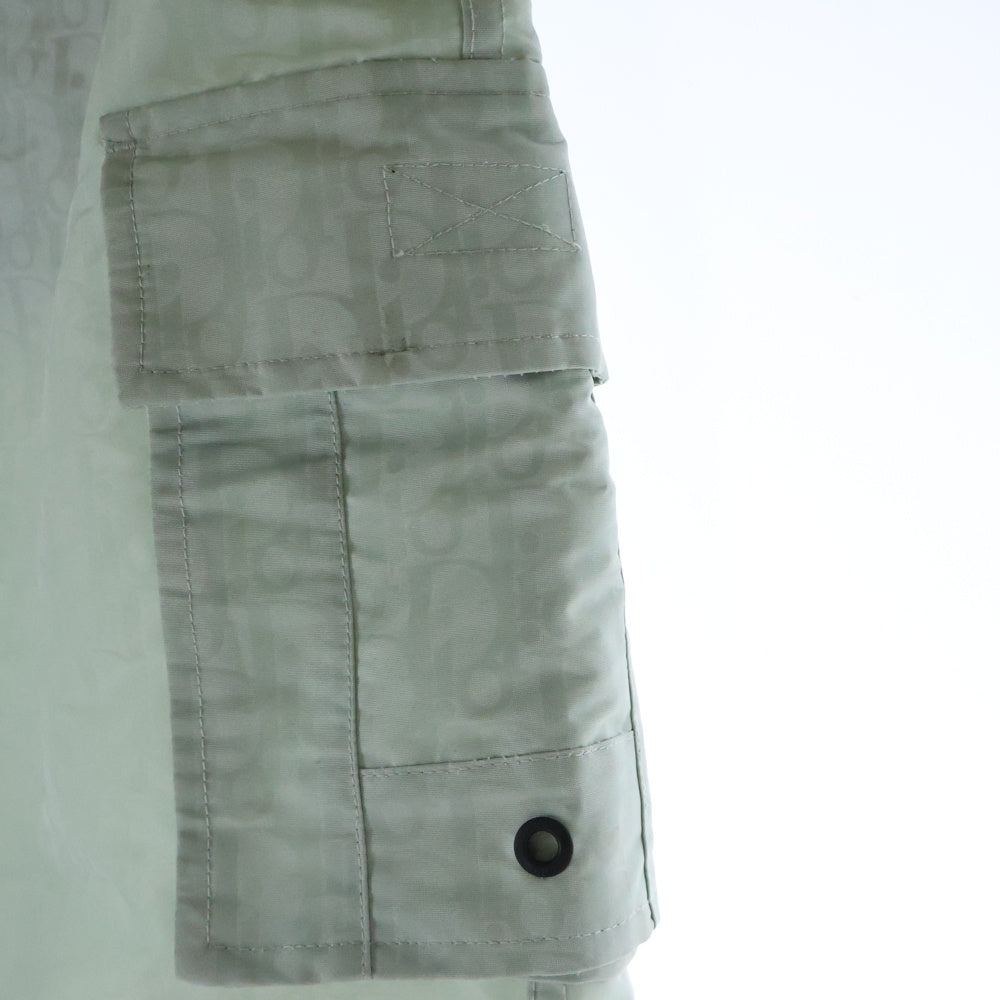 DIOR(ディオール) Oblique Swim Shorts オブリーク総柄 スイムショーツ ハーフパンツ ライトグレー 293B103CB051