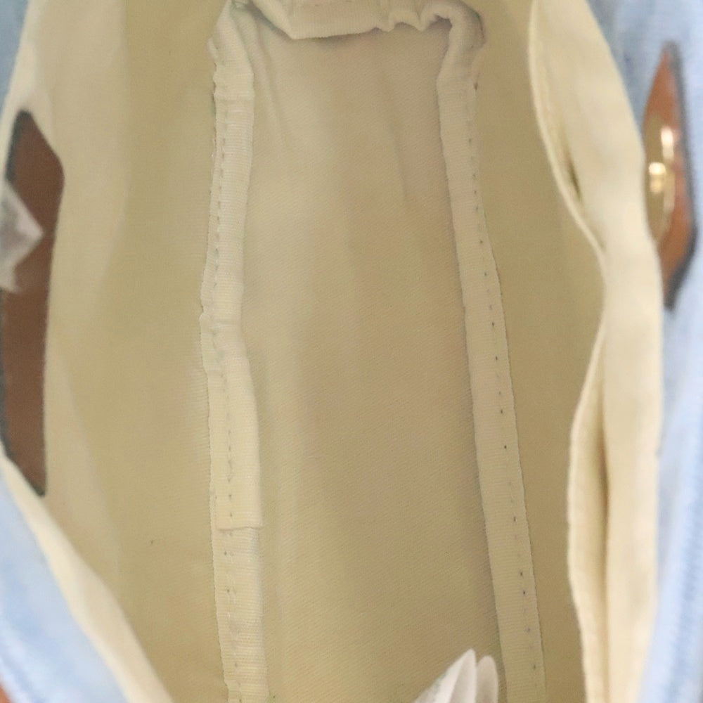 Chloe(クロエ) LOGO TOTE BAG C20355 バイカラー ロゴ トートバッグ ショルダーバッグ レディース ブルー