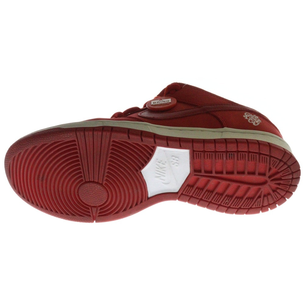 NIKE SB(ナイキエスビー) ×Girls Don't Cry SB DUNK LOW PRO QS BQ6832-600 ガールズ ドント クライ ダンク ローカットスニーカー レッド US8/26.0cm