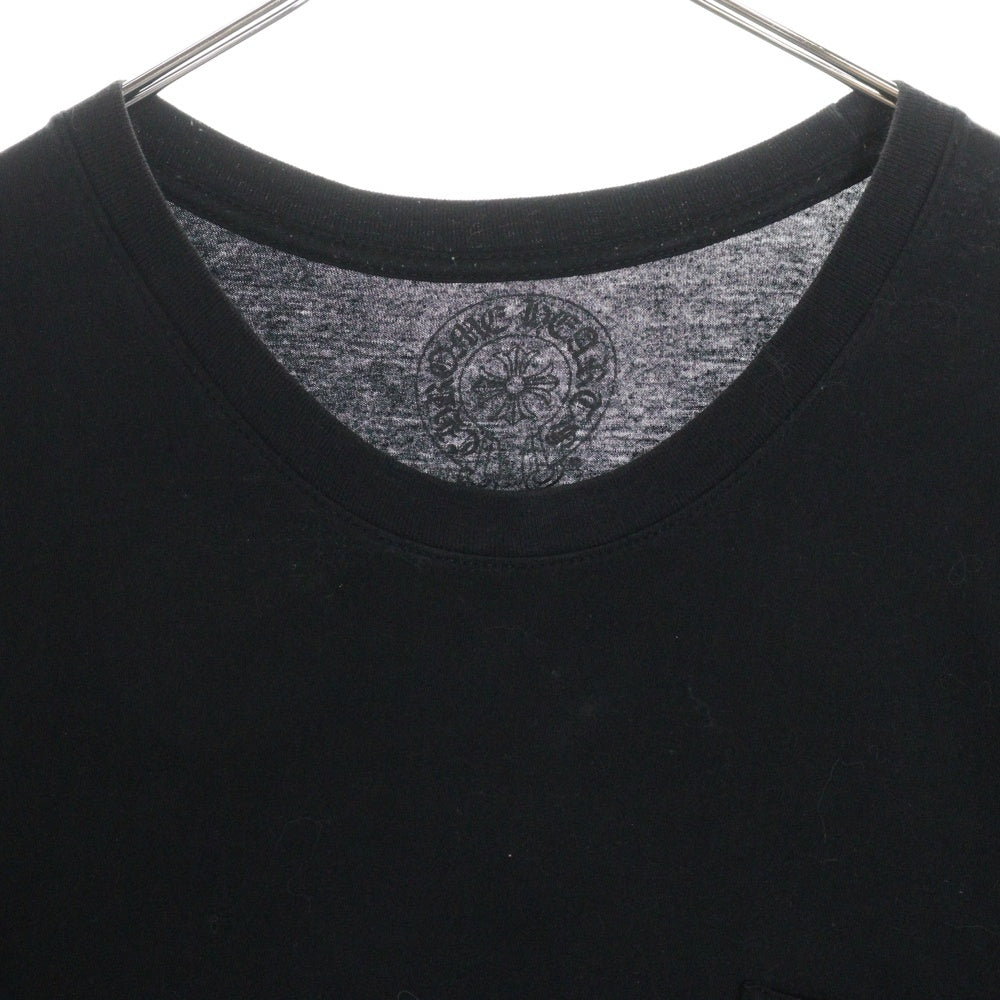 CHROME HEARTS(クロムハーツ) Camo Horseshoe L/S Tee カモホースシュー クルーネック長袖Tシャツカットソー ブラック/カーキ