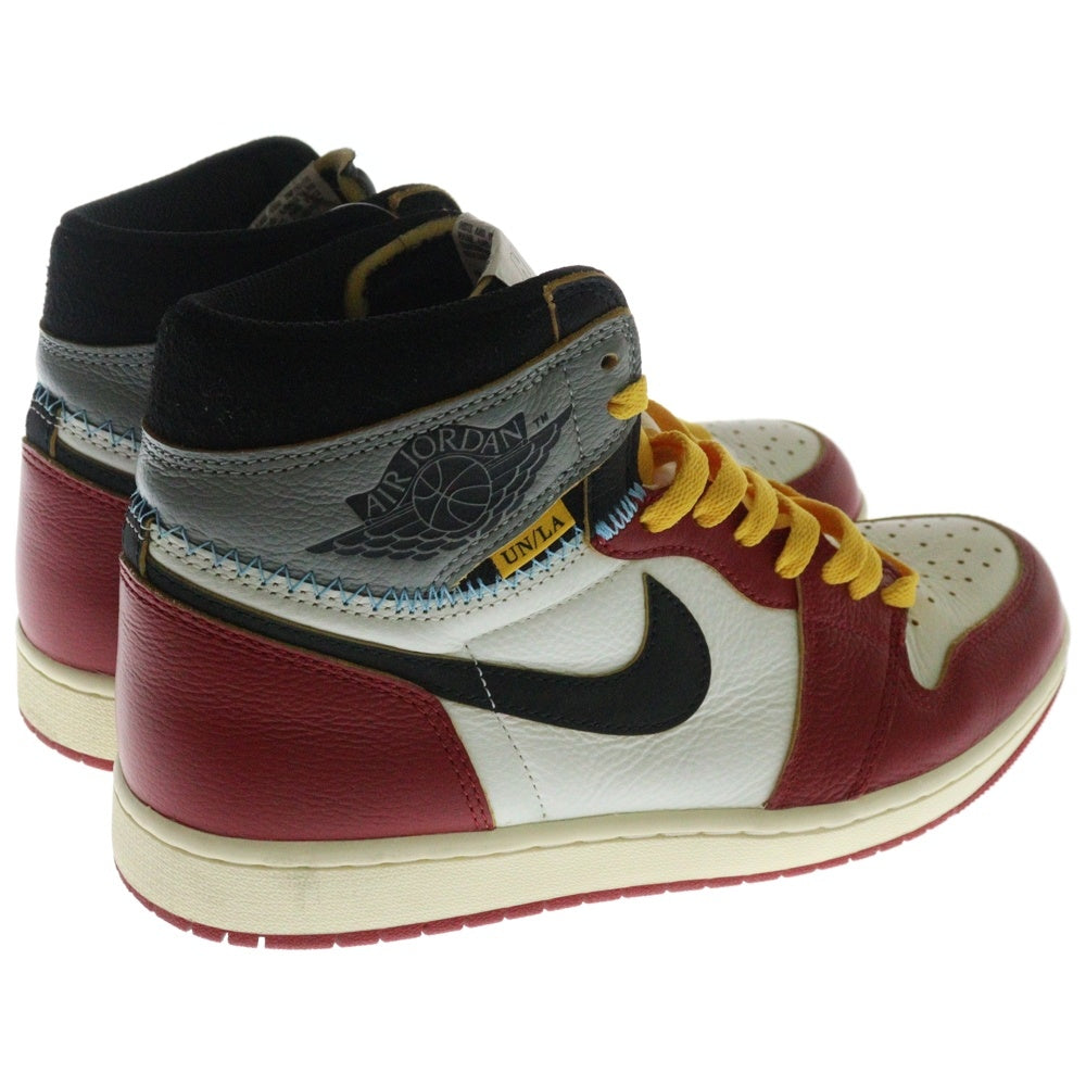 NIKE(ナイキ) ×UNION ユニオン AIR JORDAN 1 RETRO HIGH OG Chicago HV8563-600 エアジョーダン1 ハイ ハイカットスニーカー シカゴ レッド/ホワイト US10/28.0cm