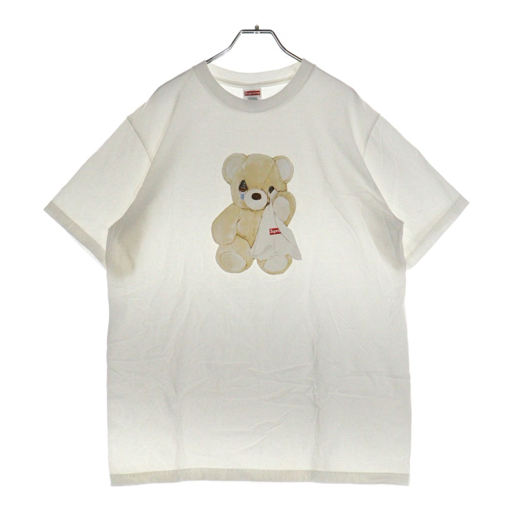 SUPREME(シュプリーム) 25SS Bear Tee ベアー プリント 半袖Tシャツ カットソー ホワイト