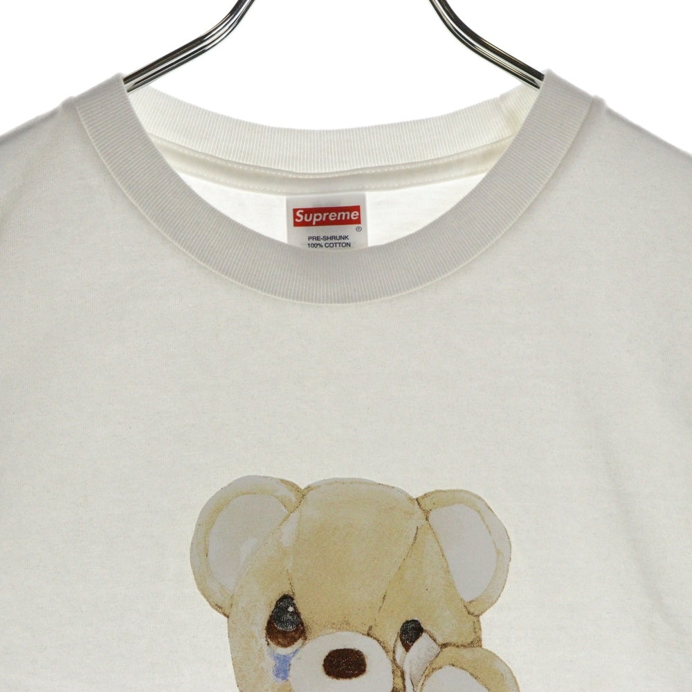 SUPREME(シュプリーム) 25SS Bear Tee ベアー プリント 半袖Tシャツ カットソー ホワイト