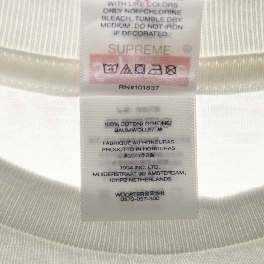 SUPREME(シュプリーム) 25SS Bear Tee ベアー プリント 半袖Tシャツ カットソー ホワイト