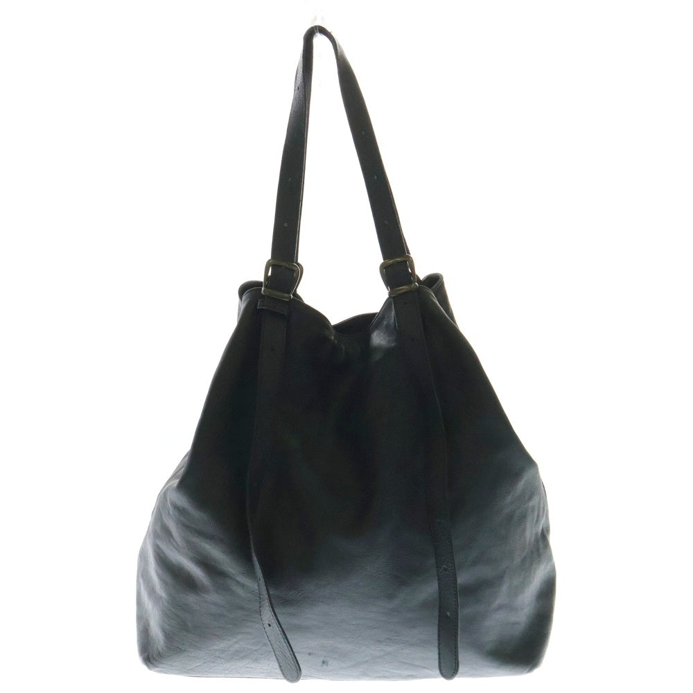 Maison Margiela 11(メゾンマルジェラ11) トートバッグ ラムスキン レザー ブラック