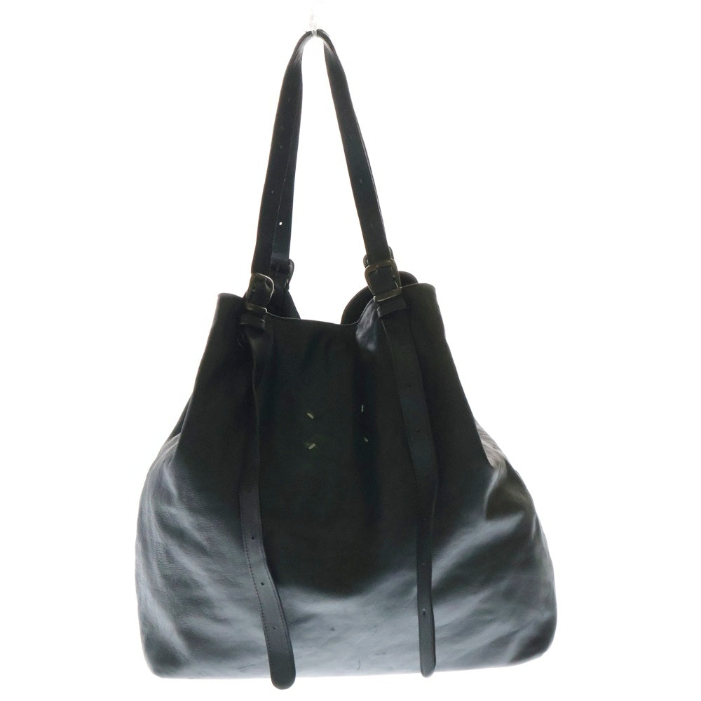 Maison Margiela 11(メゾンマルジェラ11) トートバッグ ラムスキン レザー ブラック