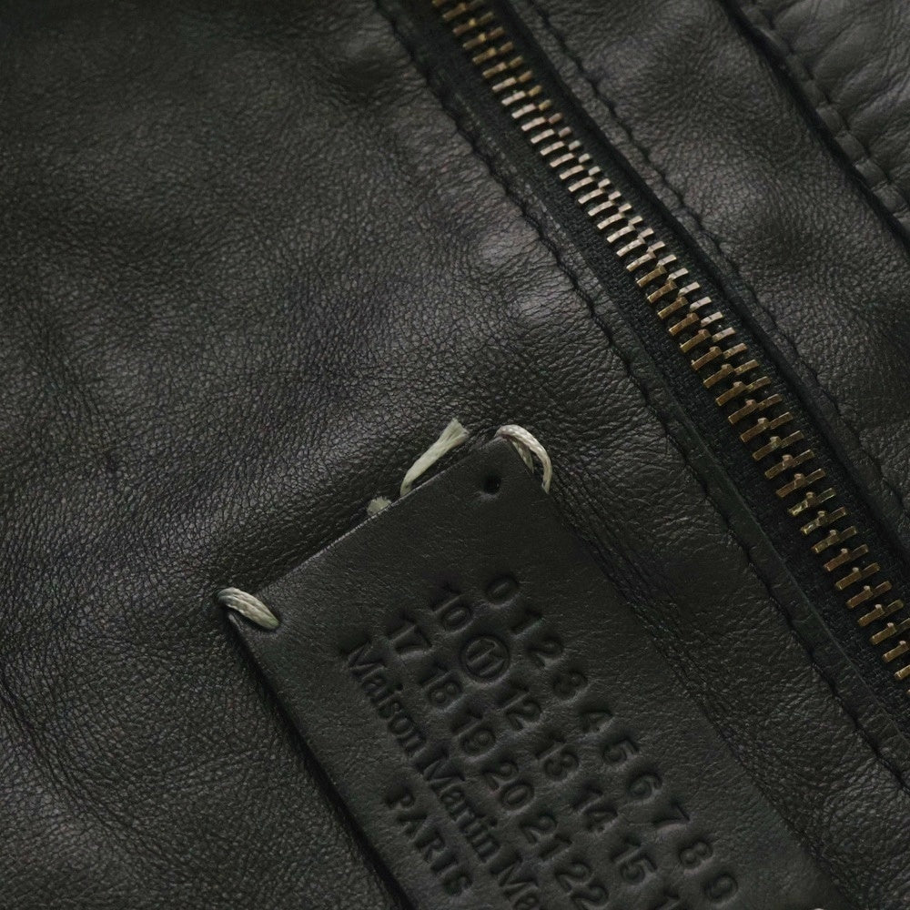 Maison Margiela 11(メゾンマルジェラ11) トートバッグ ラムスキン レザー ブラック