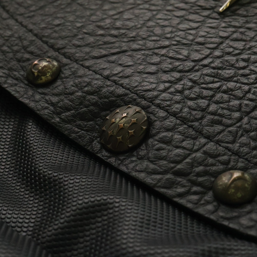 THUG CLUB(サグクラブ) Dragon Messnger Bag スタッズ メッセンジャーバッグ ショルダーバッグ ブラック TC23AC0402