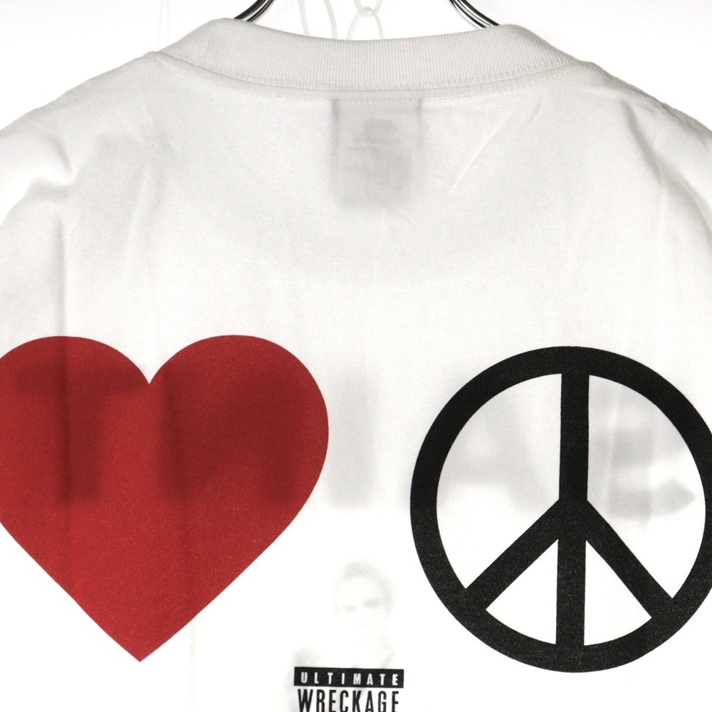 SAINT MICHAEL(セントマイケル) 23AW The Kid LAROI SS TEE SM-A23-0000-C31 キッドラロイ プリント半袖Tシャツ ホワイト ホワイト