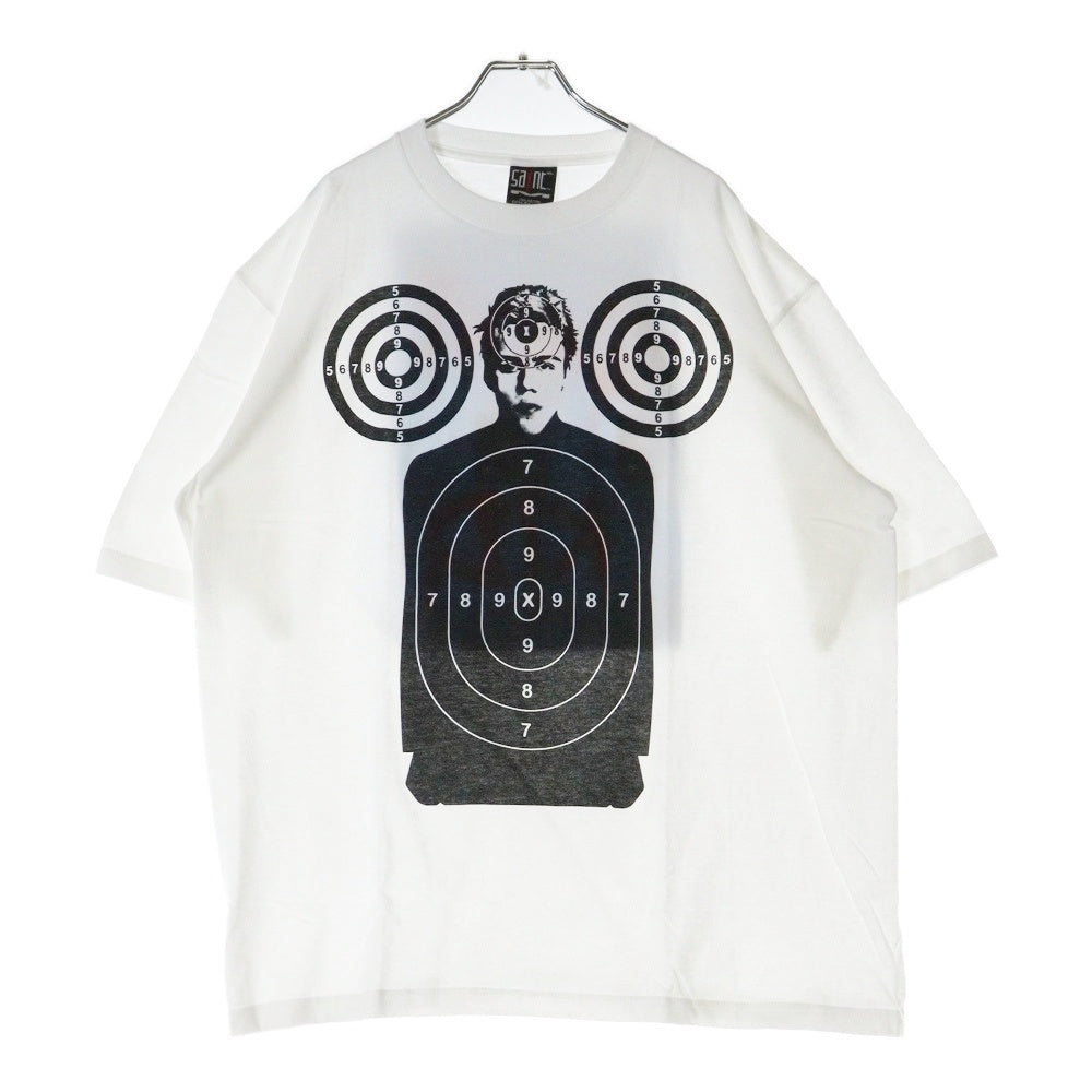 SAINT MICHAEL(セントマイケル) 23AW The Kid LAROI SS TEE SM-A23-0000-C32 キッドラロイ スコーププリント半袖Tシャツ ホワイト ホワイト
