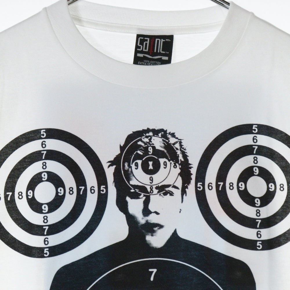 SAINT MICHAEL(セントマイケル) 23AW The Kid LAROI SS TEE SM-A23-0000-C32 キッドラロイ スコーププリント半袖Tシャツ ホワイト ホワイト