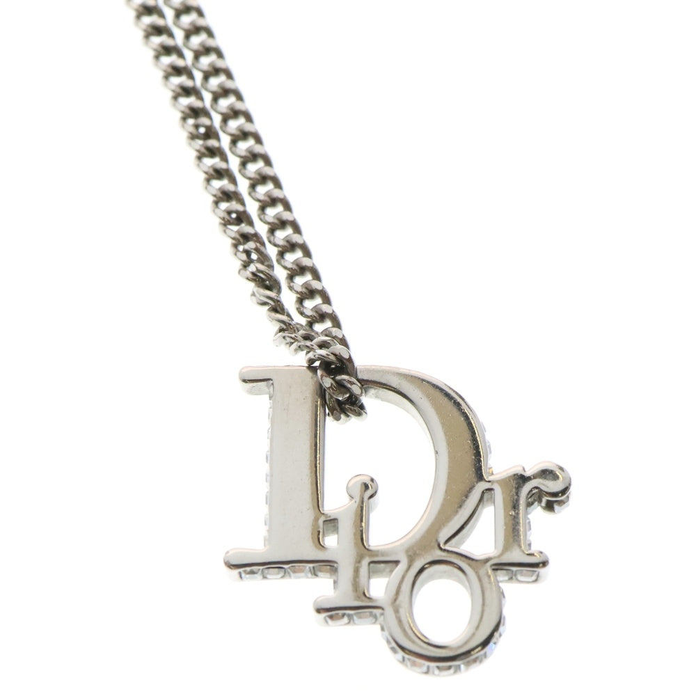 DIOR(ディオール) オブリークロゴプレート ペンダントネックレス ネックレス ジュエリー ロジウムシルバー CD ICON N1284HOMMT