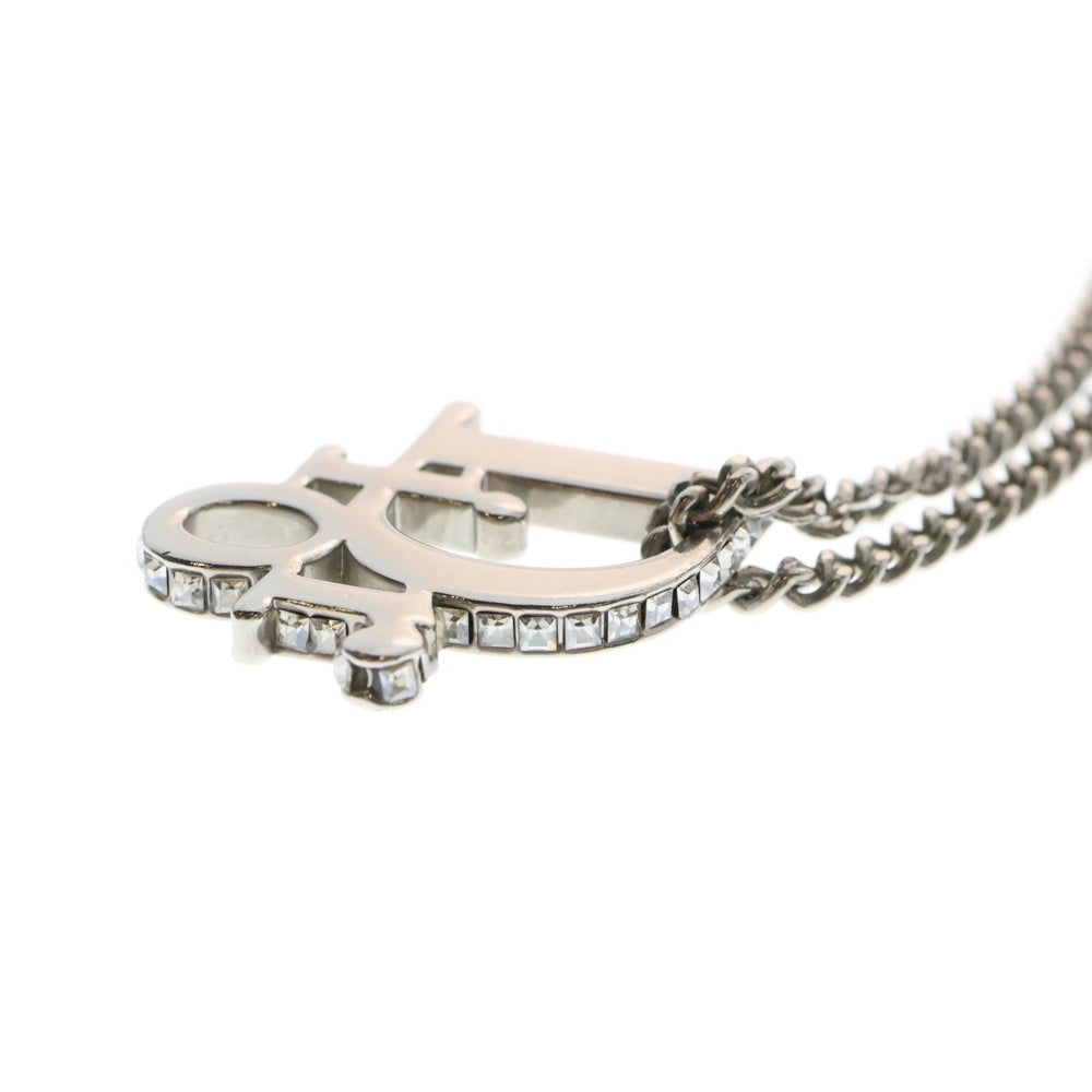 DIOR(ディオール) オブリークロゴプレート ペンダントネックレス ネックレス ジュエリー ロジウムシルバー CD ICON N1284HOMMT