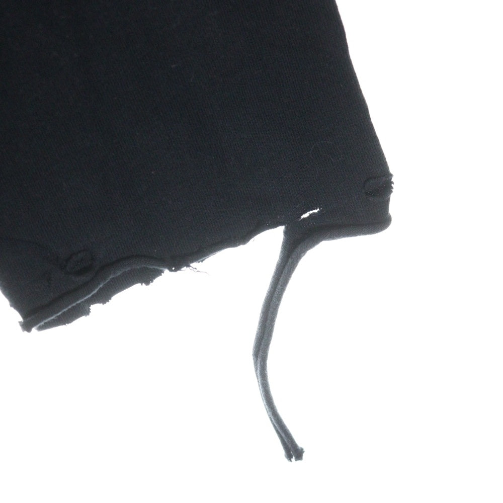 BALENCIAGA(バレンシアガ) MAISON BALENCIAGA ダメージ加工 長袖Tシャツカットソー 681046 ブラック
