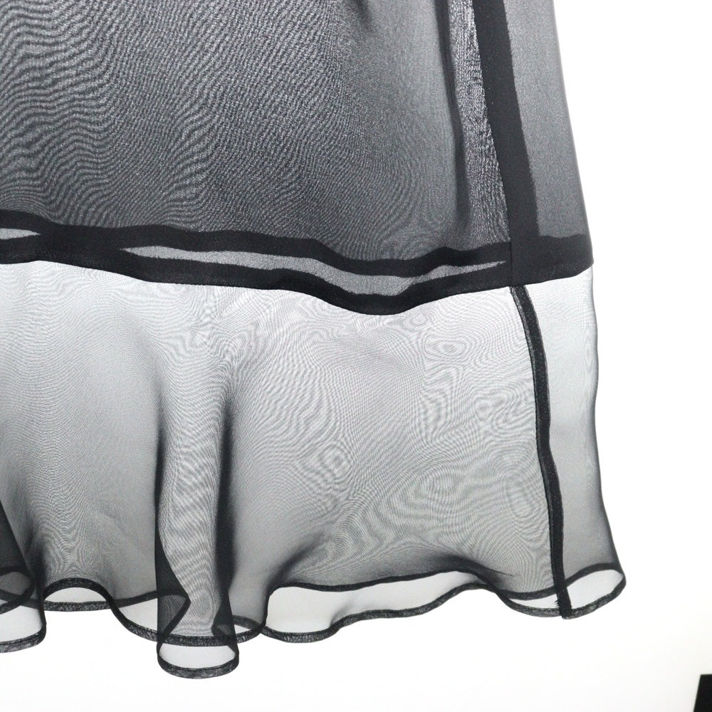 Sacai(サカイ) 23SS Cotton Jersey Dress 23-06562 コットン ノースリーブワンピース レディース ブラック
